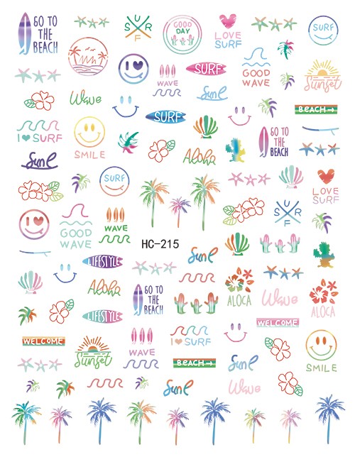 Sticker Unghii - HC215