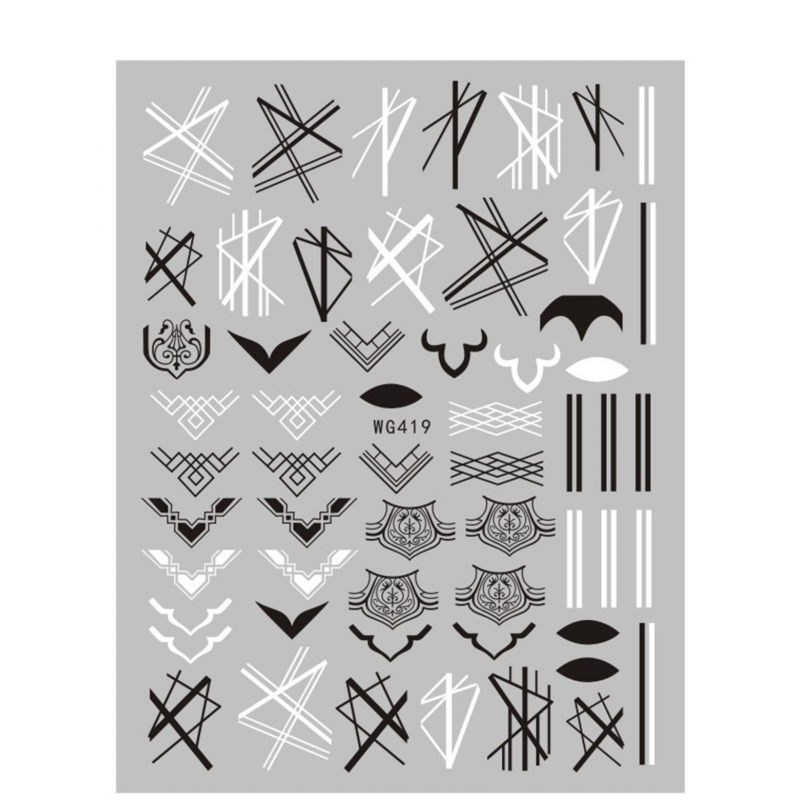 STICKER UNGHII - WG419