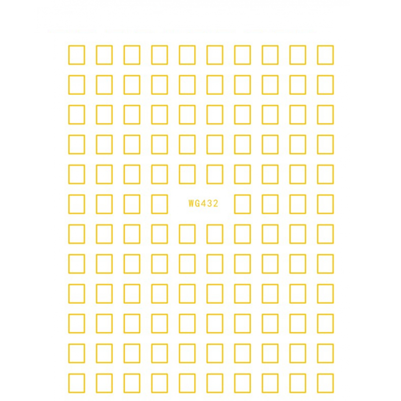 STICKER UNGHII - WG432