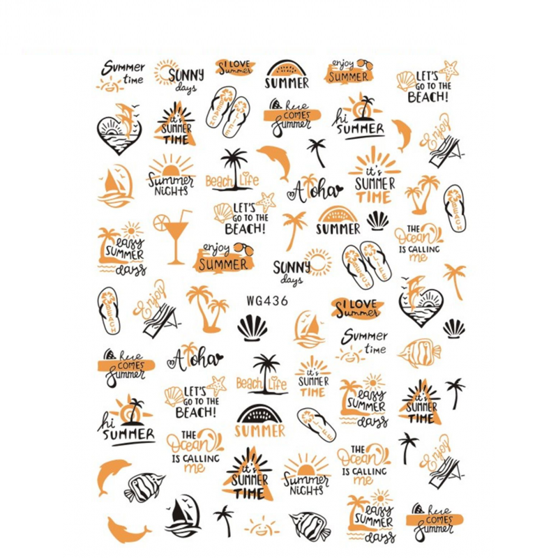 STICKER UNGHII - WG436