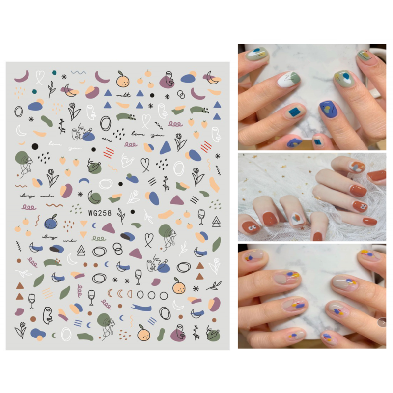 Sticker Unghii - WG258