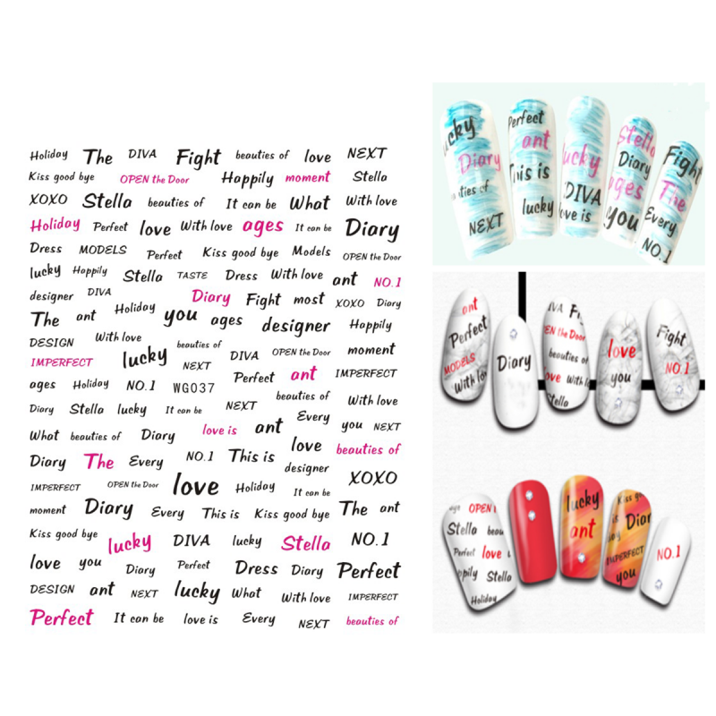 Sticker Unghii - WG037
