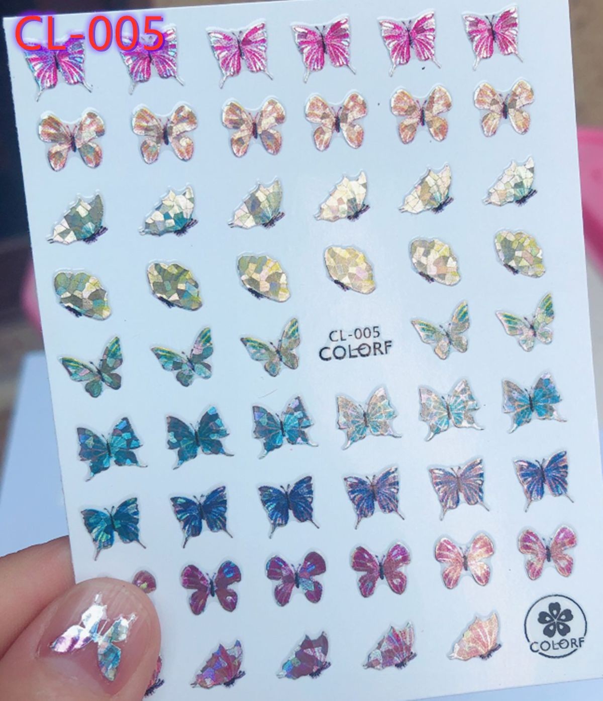 Sticker Unghii - CL005