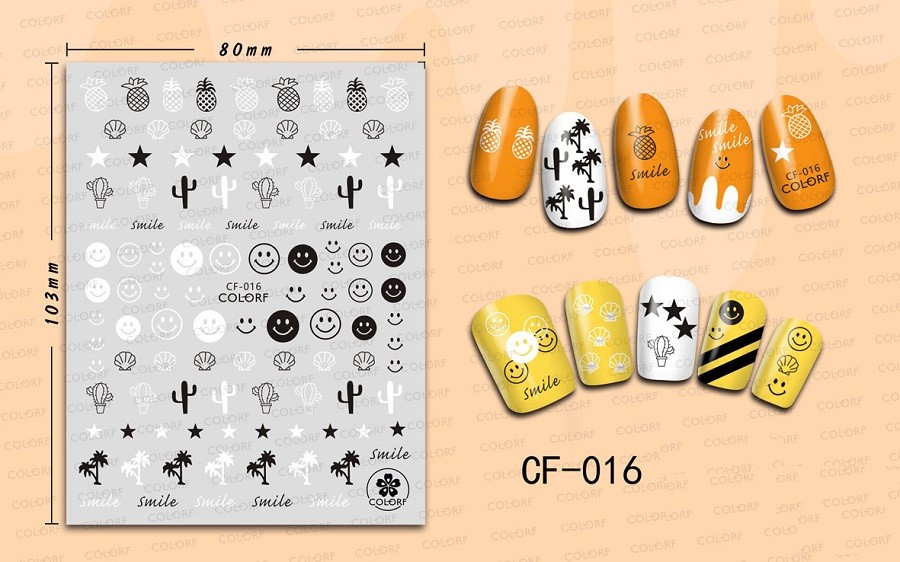Sticker Unghii - CF016