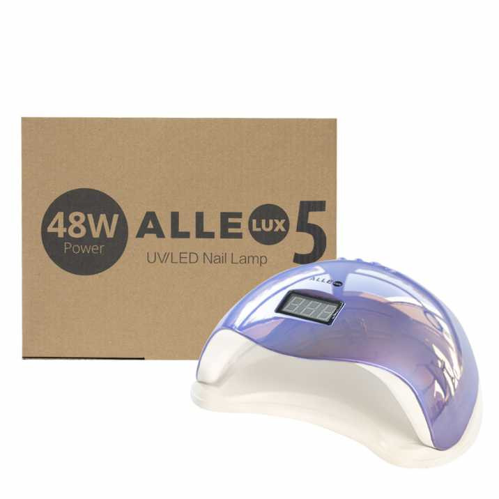 Lampă UV/LED Profesională ALLELUX 5 Rainbow Purple 48W pentru Orice Material Tehnic