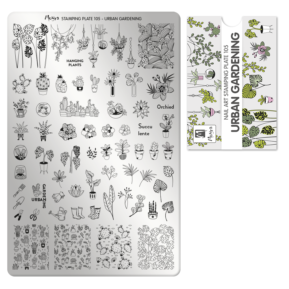 Matrita pentru stampila nr 105 - Urban Gardening