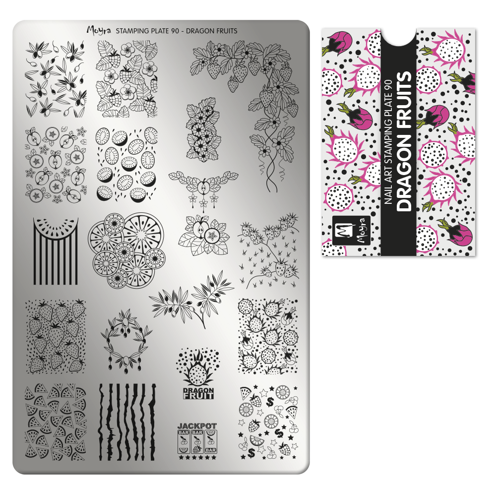 Matrita pentru stampila nr 90 - Dragon Fruits