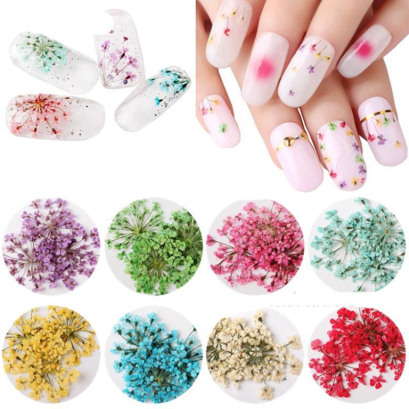 Flori Uscate Nail Art 01