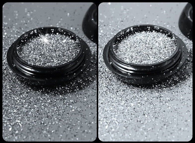 Cristal Flash Disco Glitter Nail Art