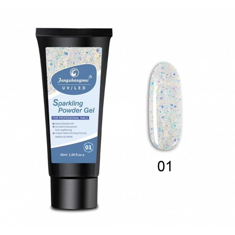 Polygel Sparkling FSM 30ml - 01