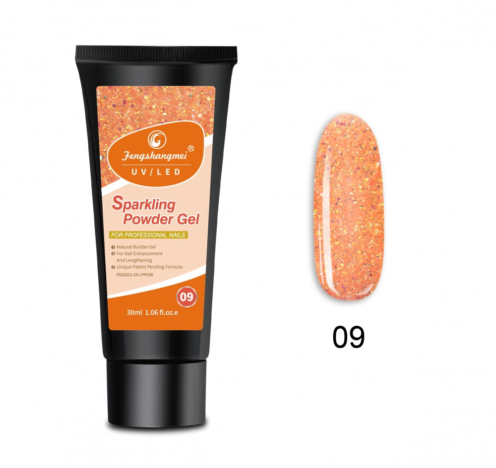 Polygel Sparkling FSM 30ml - 09