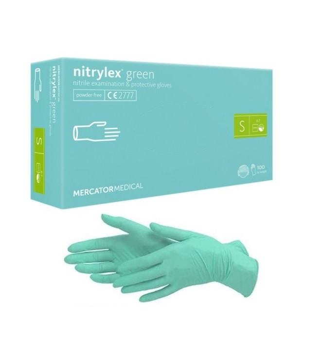 Manusi Nitril Verzi Nitrylex Masura S