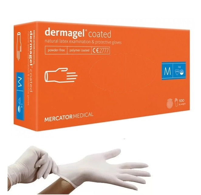 ​Manusi Latex Nepudrate Dermagel Masura M