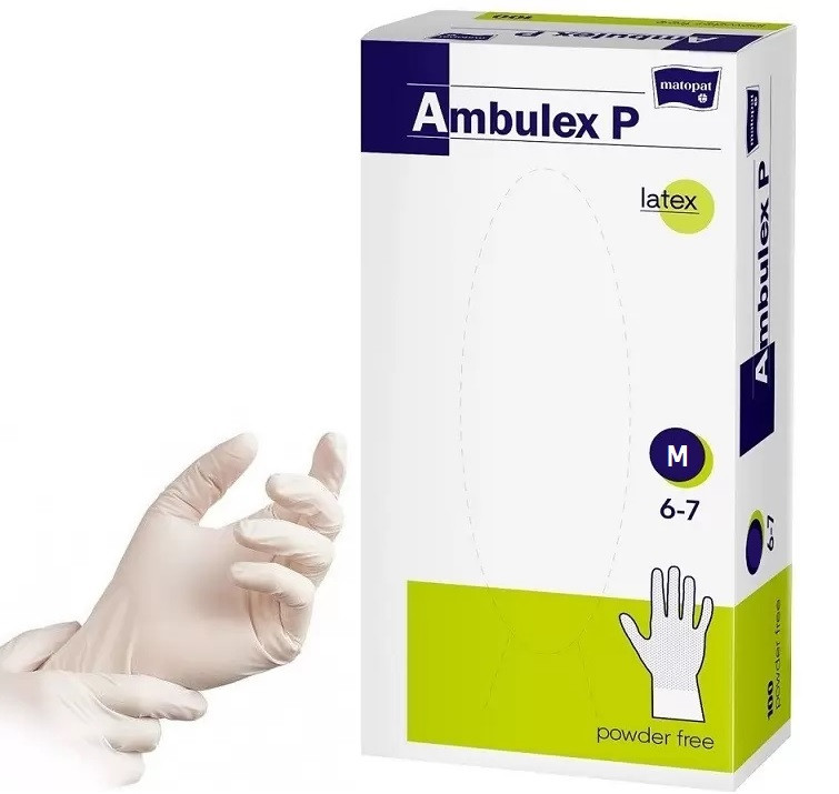 Manusi Latex Nepudrate AMBULEX Masura M