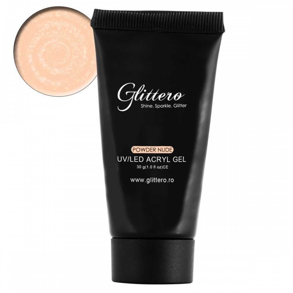 Acryl Gel Glittero Nails - Powder Nude 30g