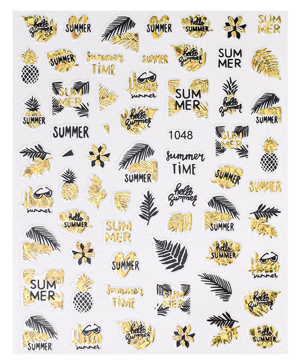 STICKER UNGHII - Gold JO 1048