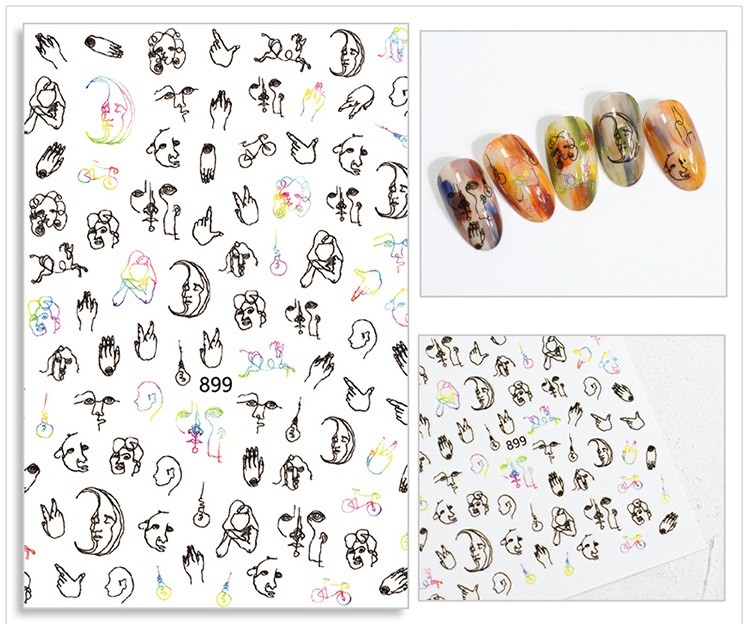 STICKER UNGHII -  JO 899