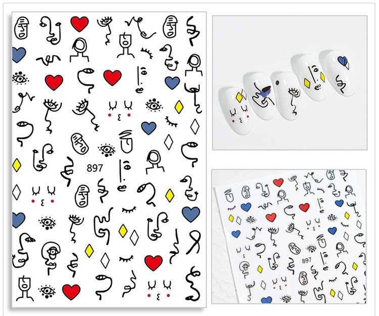 STICKER UNGHII -  JO 897