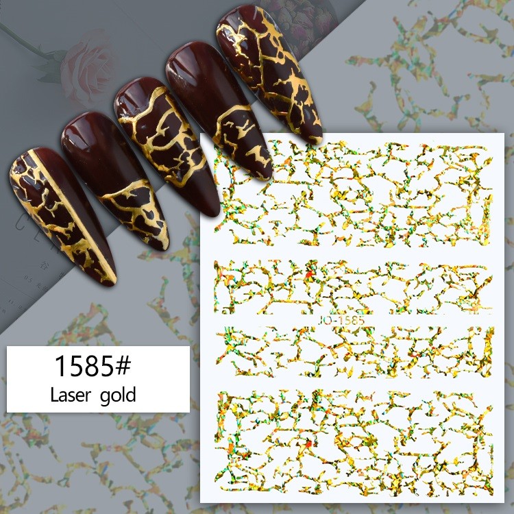 STICKER UNGHII -  GOLD JO 1585