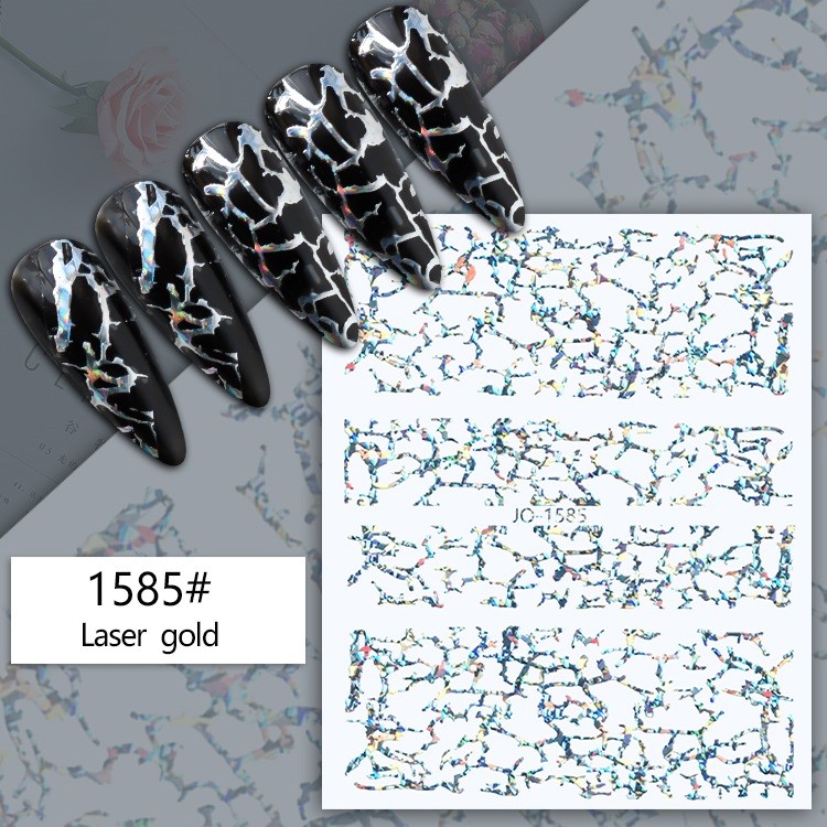 STICKER UNGHII - SILVER JO 1585