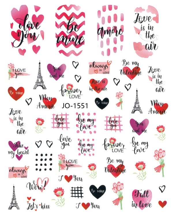 STICKER UNGHII - JO 1551