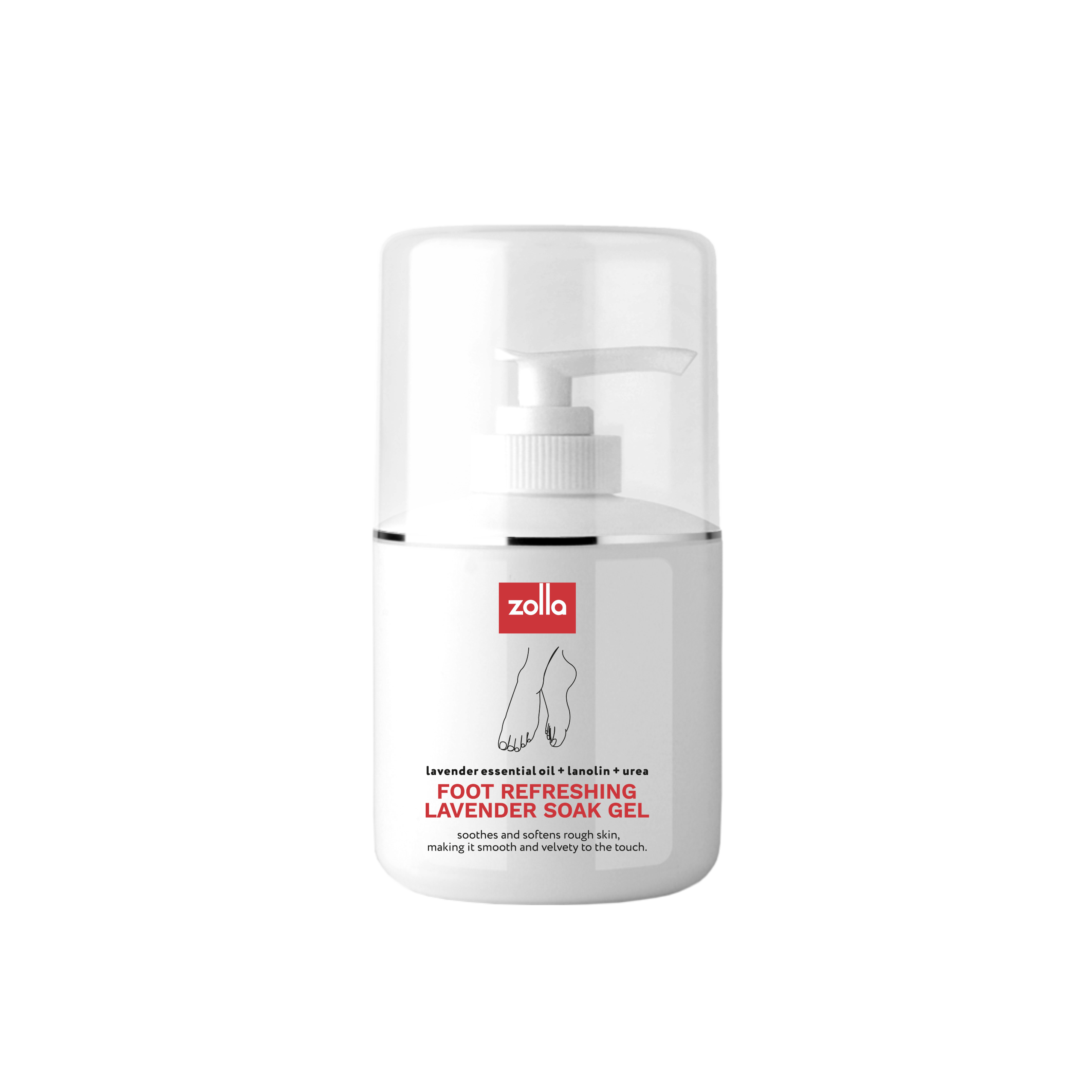 Gel Pentru Picioare Zolla - Revigorant, 250ml