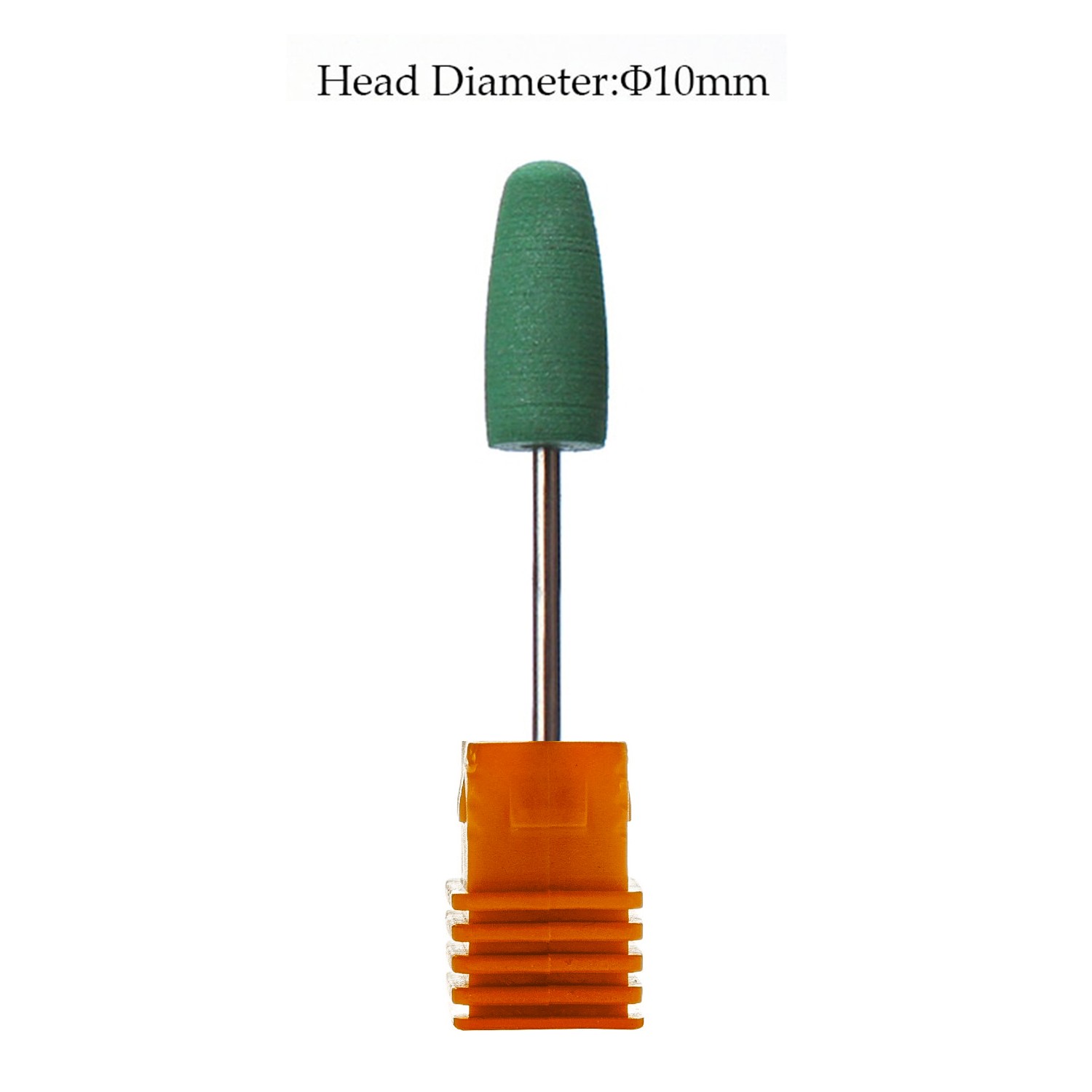 Bit Unghii Verde Silicon Carbit