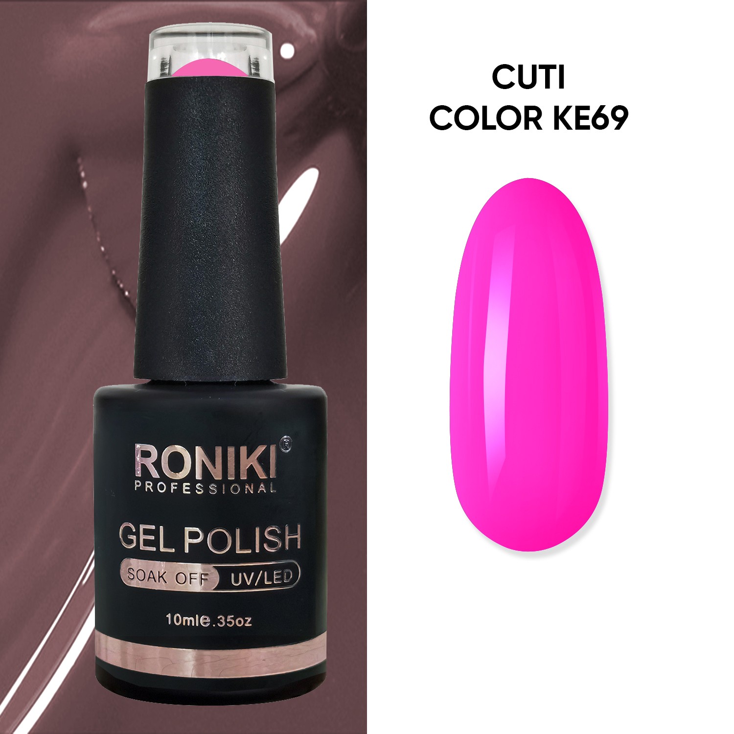 Oja Semipermanenta Roniki Cuti Color KE69