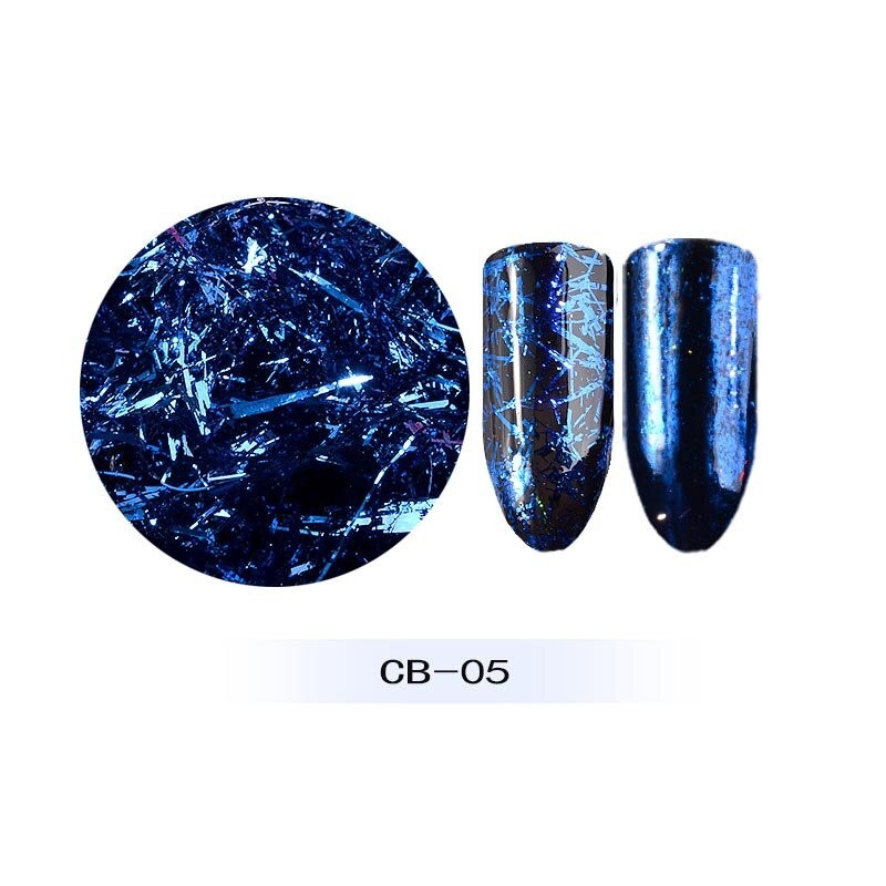 Foita decor unghii Blue 04