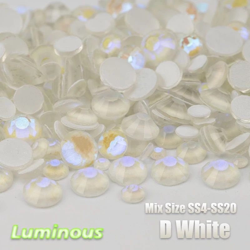 Set 180 Cristale Fluorescente unghii, CRS01