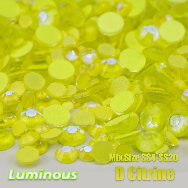 Set 180 Cristale Fluorescente unghii, CRS02