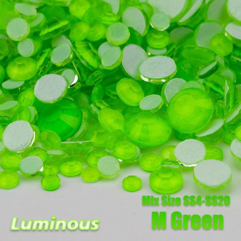 Set 180 Cristale Fluorescente unghii, CRS05