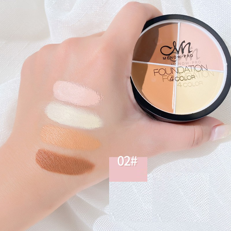 Corector Makeup, Paleta 4 Nuante conturing, Waterproof, Concelar 02