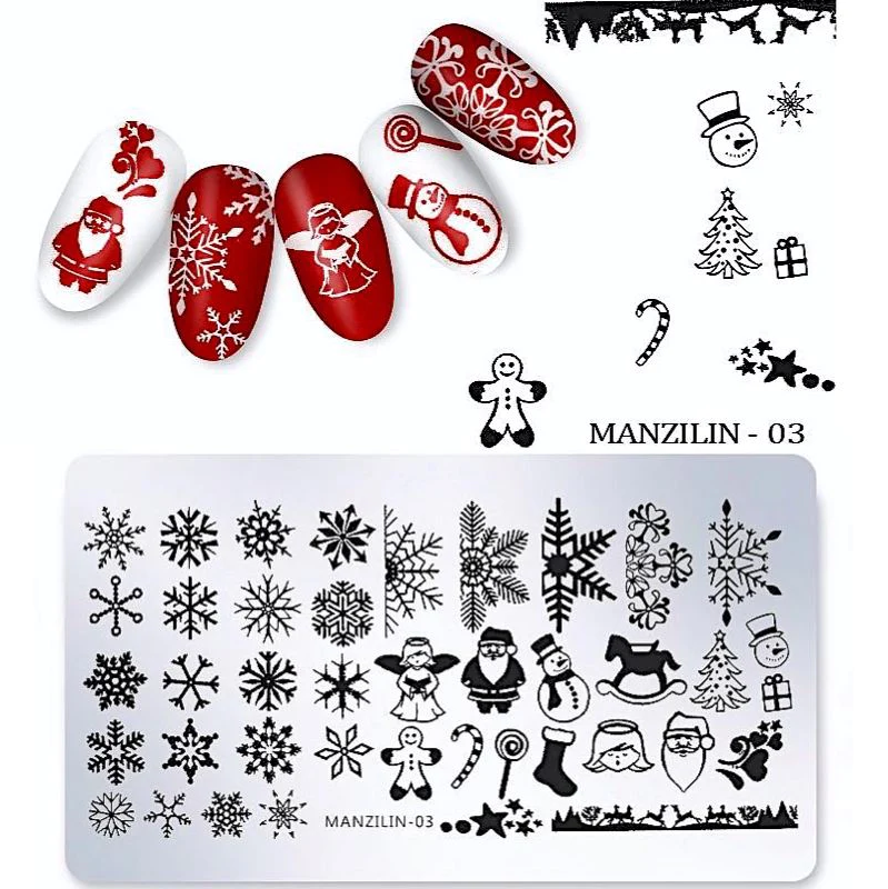 Matrita Unghii Metalica, Manzilin-03