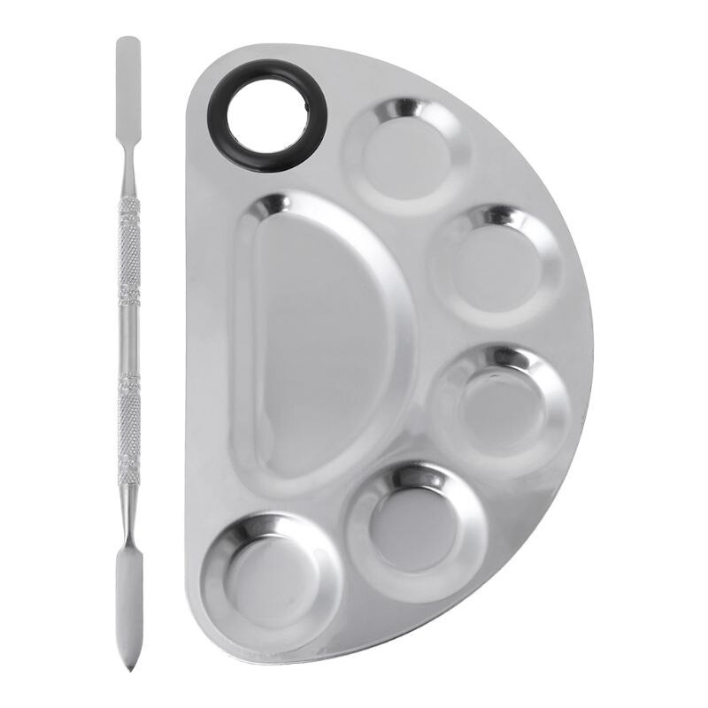 Tavita metalica pentru mixare vopsele cu Instrument