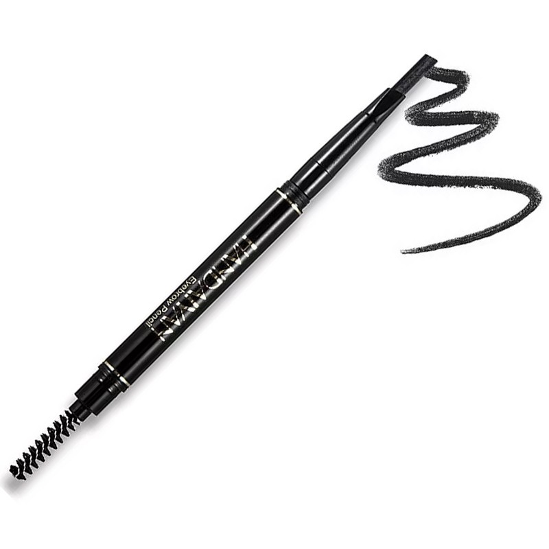 Creion sprancene 2in1 cu Perie, Waterproof, Black 01
