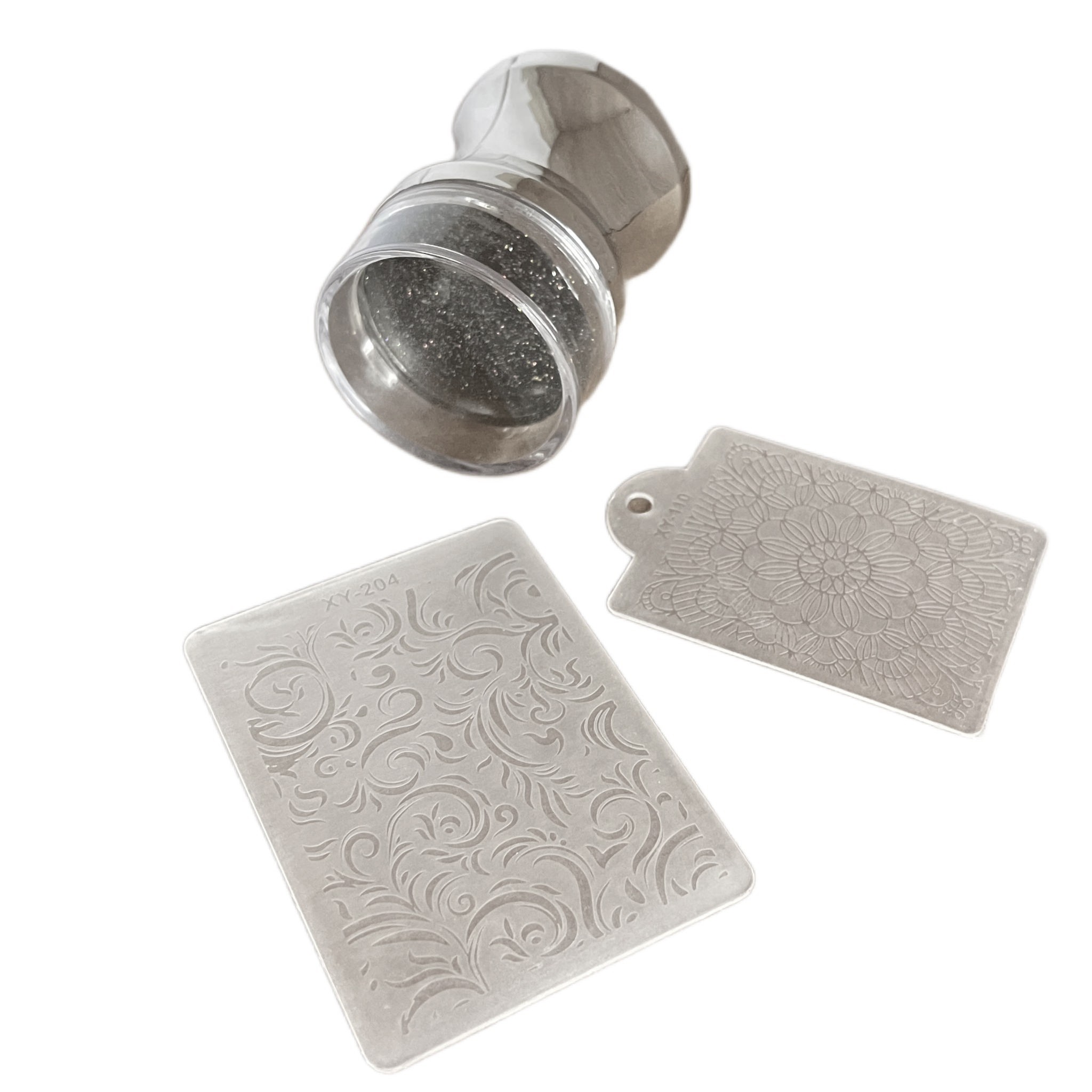 Set Stampila cu Matrite, Silver