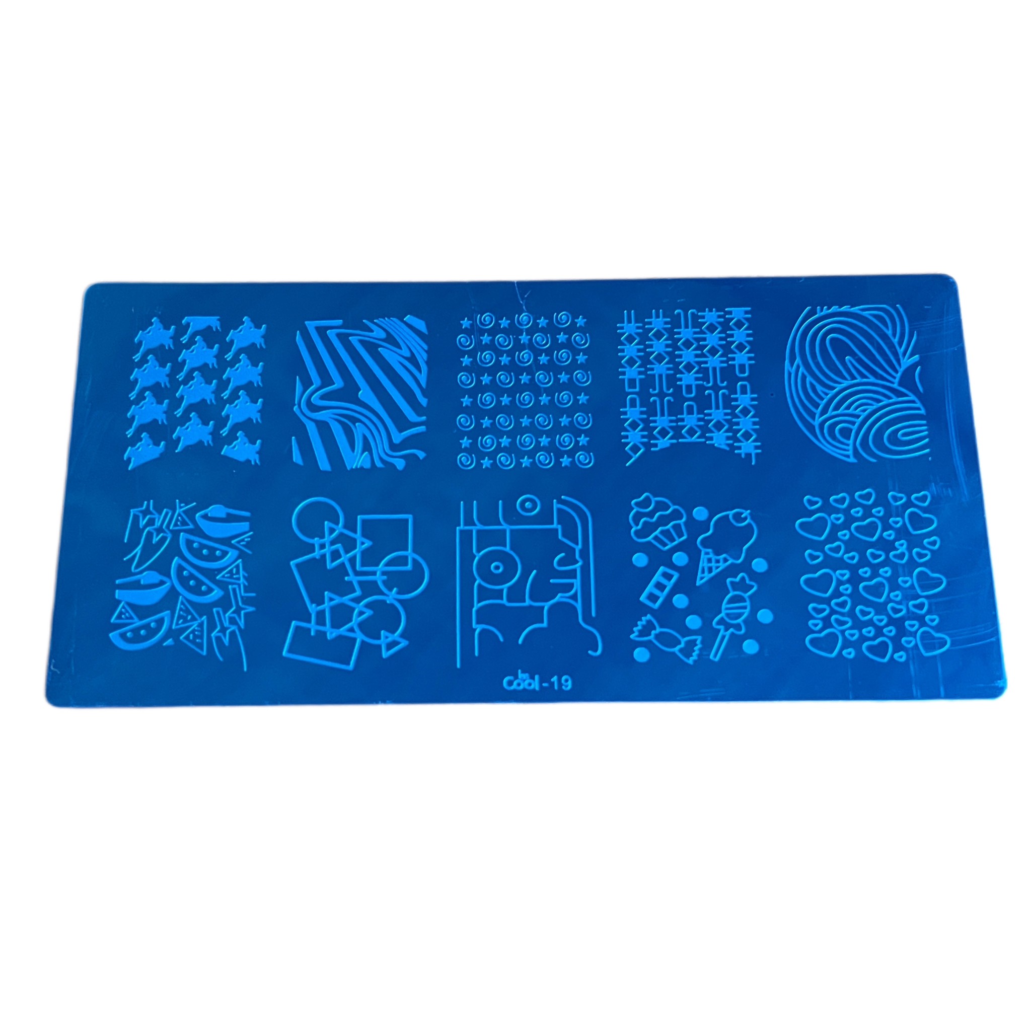 Matrita Metalica Nail Art -  Cool-19