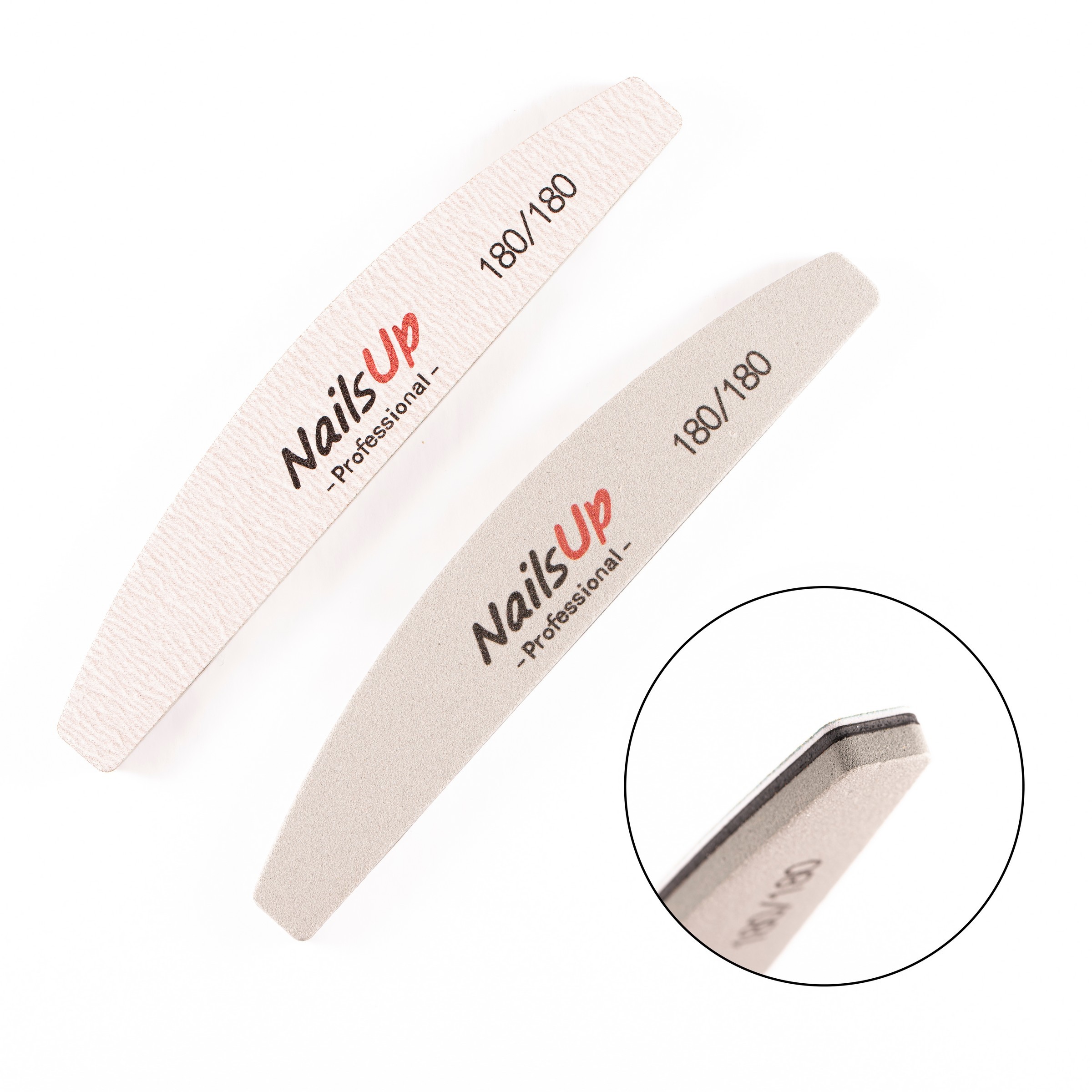 Buffer Unghii NAILSUP Tip Pilă 2 în 1 Semilună 180/180 Refolosibil