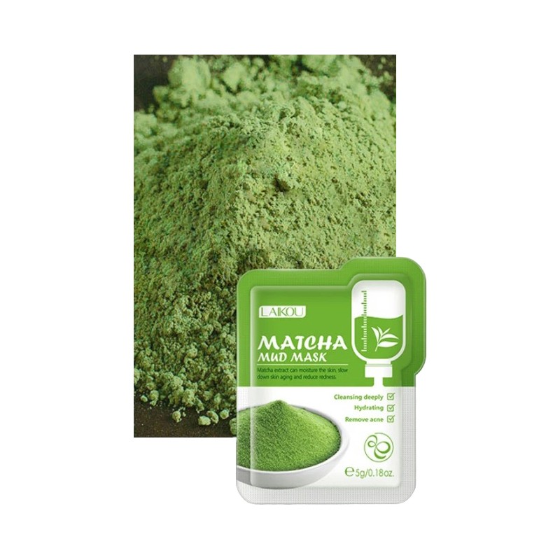 Masca De Fata Matcha Pentru Indepartarea Punctelor Negre Si Hidratare Intensa 5g