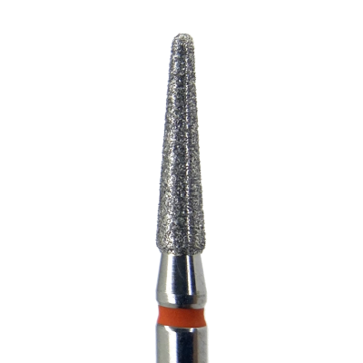 Capăt Freză NAILSUP Diamant Con Subțire Red RS-D23-C117 pentru Pedichiură