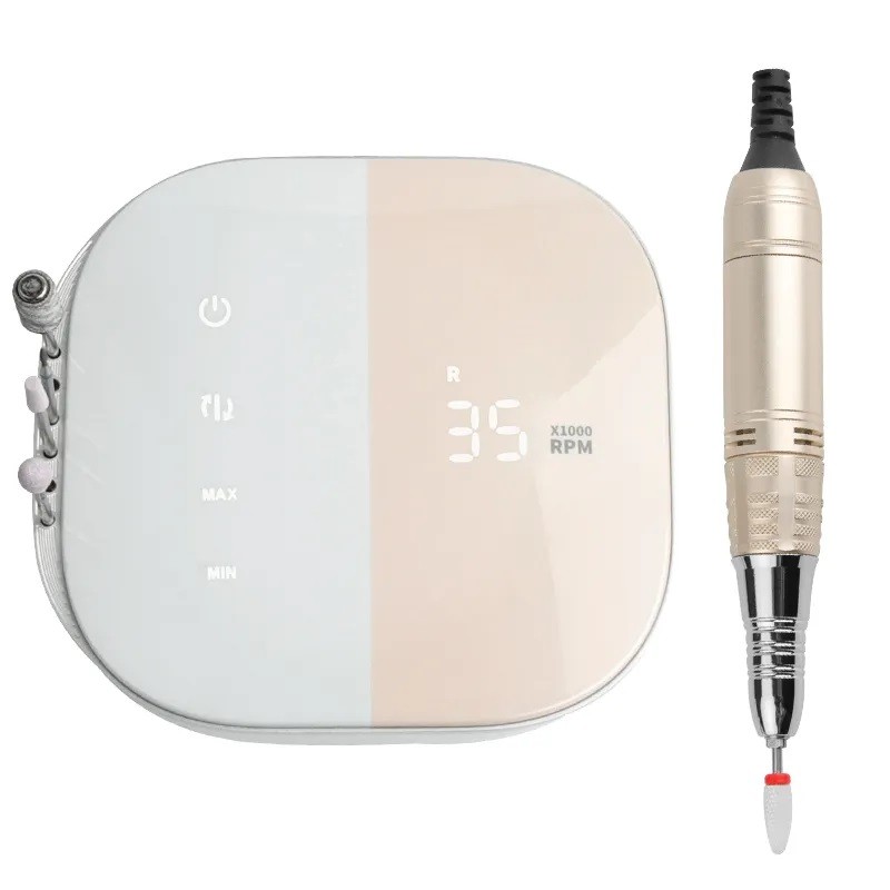 Freză Electrică Profesională JMD-108 Gold, 30W și 35.000 RPM pentru Manichiură și Pedichiură