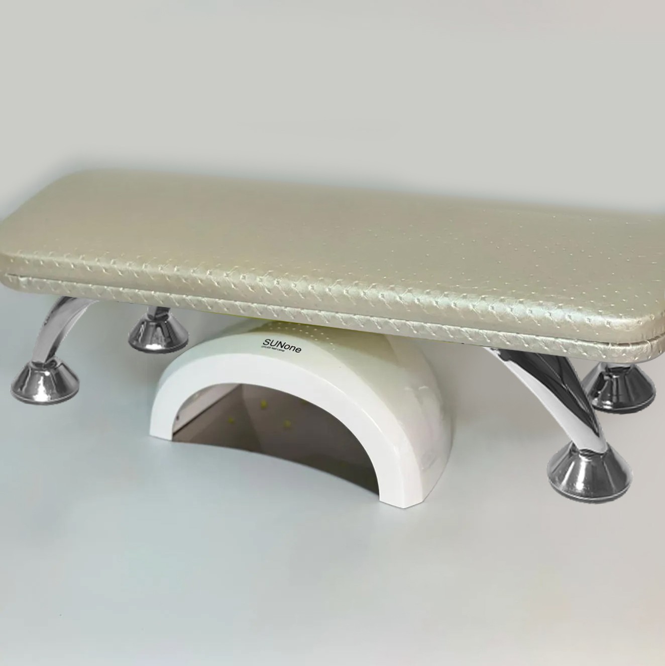 Suport de Mana pentru Manichiura Inalt, PERFOR 55cm - alb