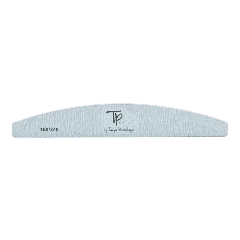 Pila Unghii Profesionala, TPNails, Semiluna, 180/240