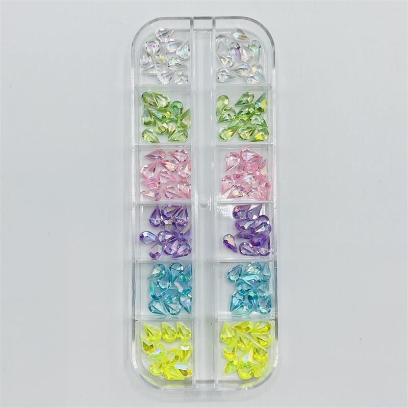 Decor Unghii NailsUp Mix Set Nail Art Aurora Cristal 02