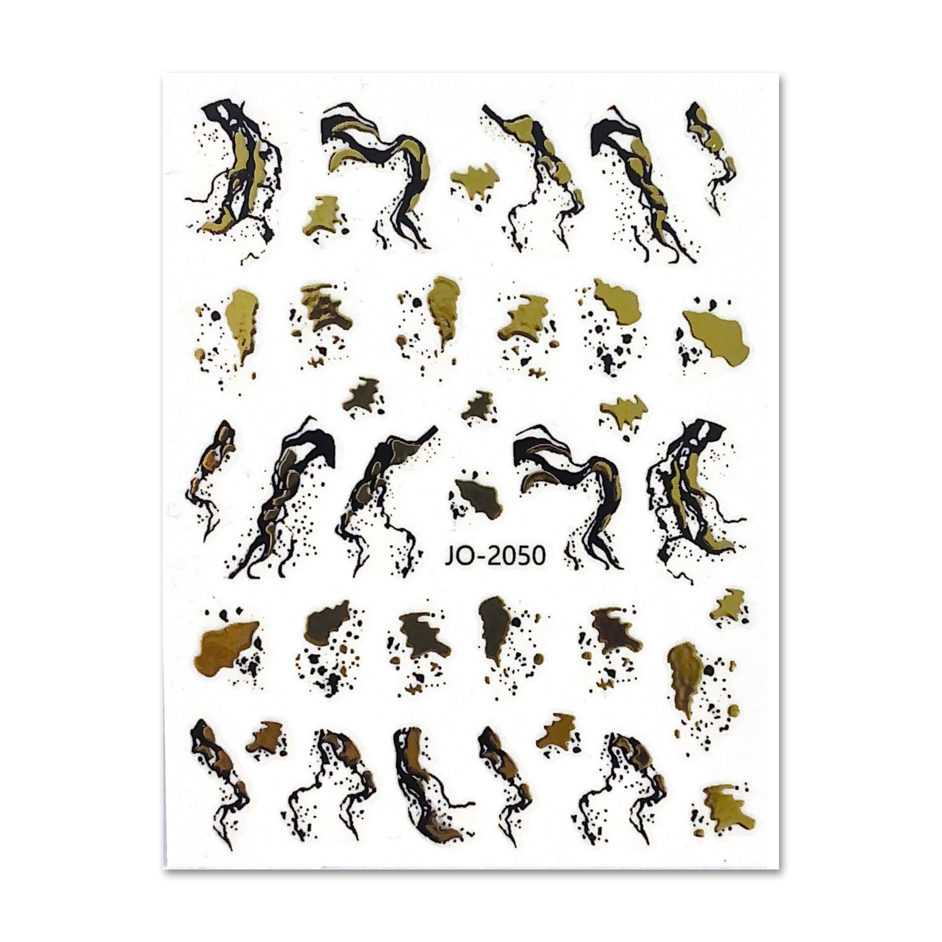 Sticker decor unghii autoadeziv JO-2050