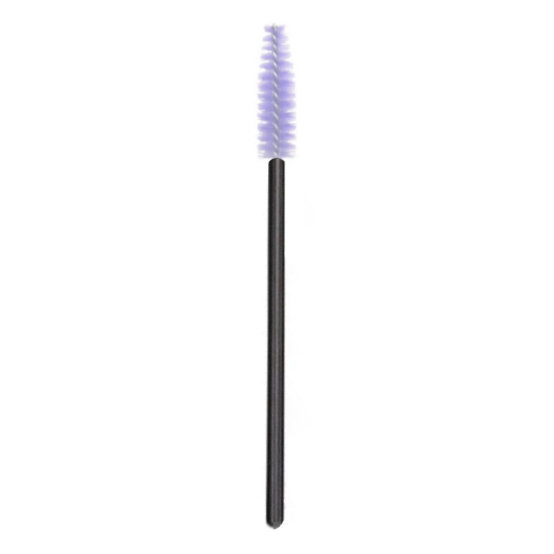 Set 50 Perii de unica folosinta pentru gene si sprancene, Lila