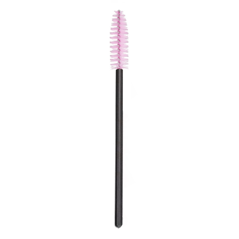 Set 50 Perii de unica folosinta pentru gene si sprancene, Roz