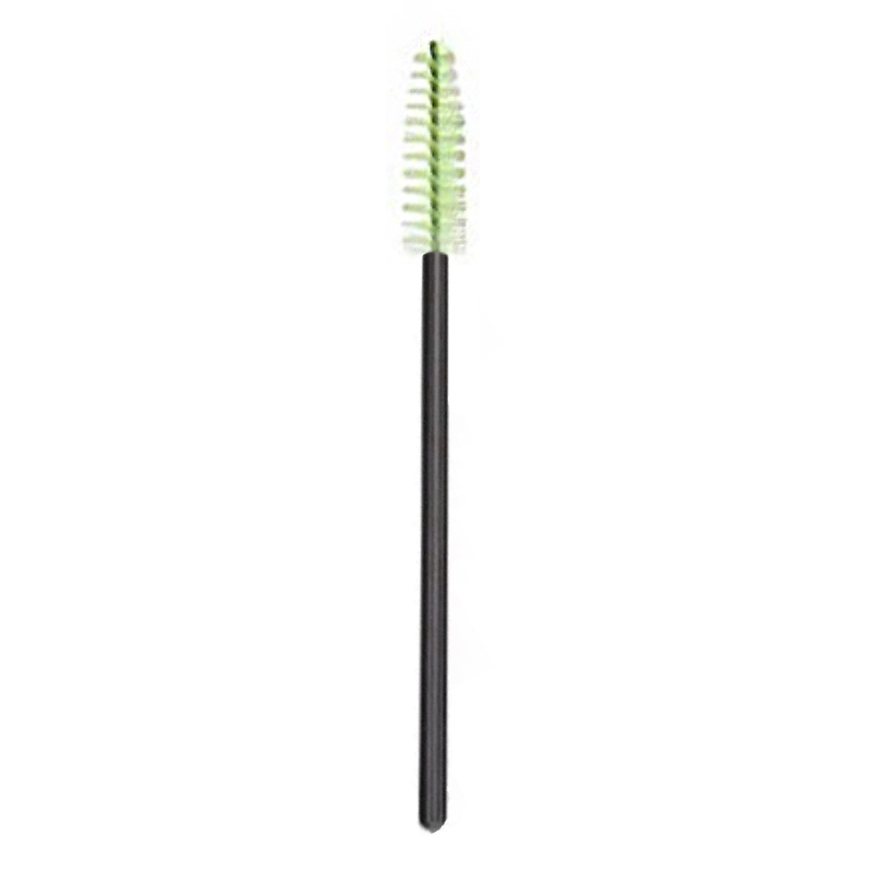 Set 50 Perii de unica folosinta pentru gene si sprancene, Verde