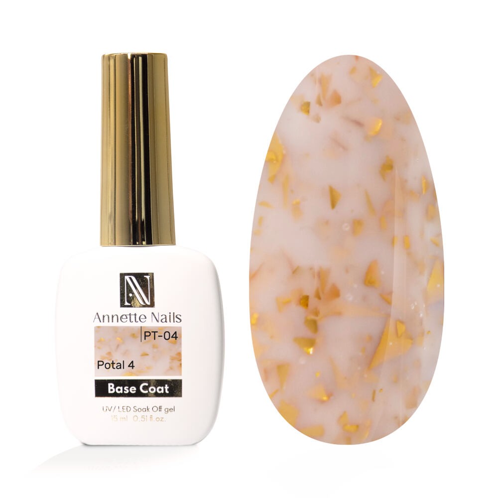 Rubber Base Annette Nails Potal 4 PT-04 15 ml